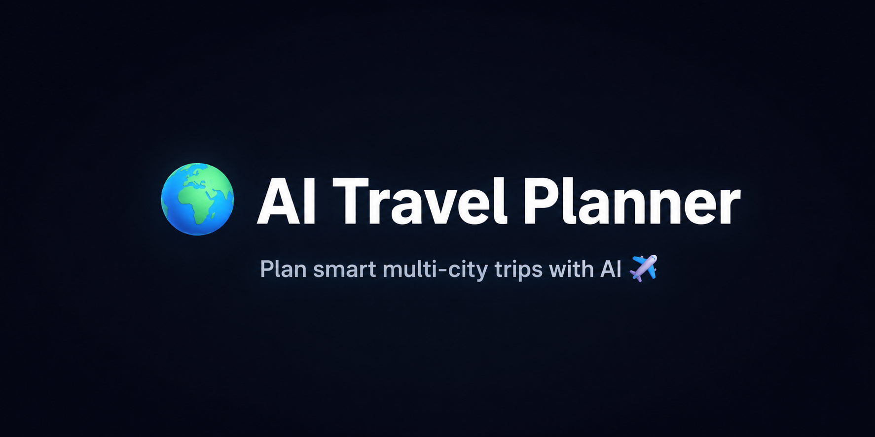 AI Travel Planner screenshot